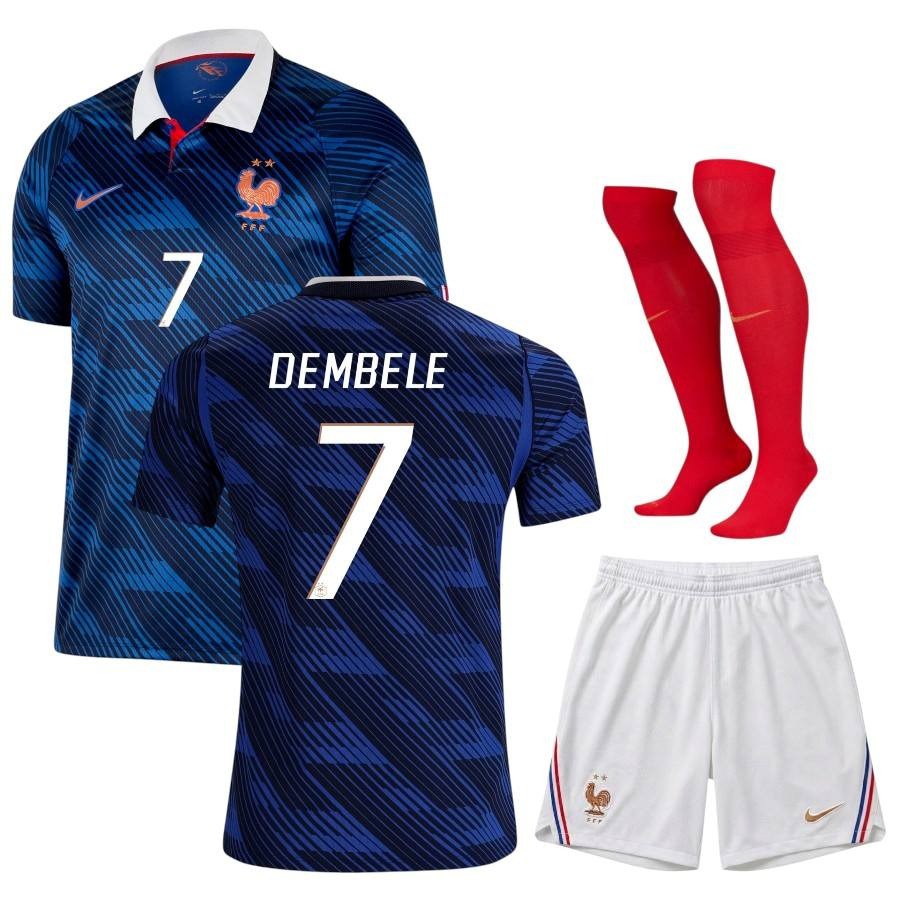 New Kids France Dembele Home Kit World Cup 2026-League Threads